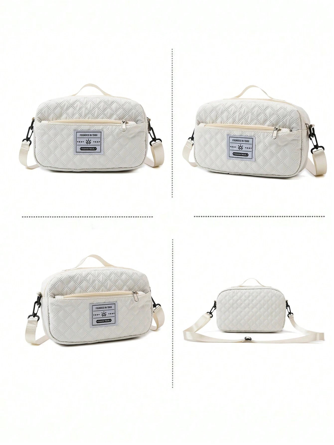 2PCS Large Travel Duffel Bag – Wet & Dry Separation, Shoe Compartment, Carry-On & Gym Weekender Bag