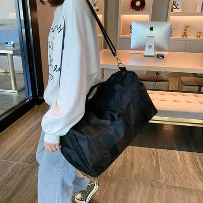 Travel Gym Bag with Shoe Compartment & Wet Pocket | Sports Duffel for Men & Women